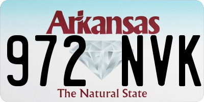 AR license plate 972NVK