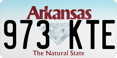 AR license plate 973KTE