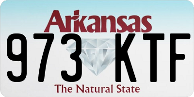 AR license plate 973KTF