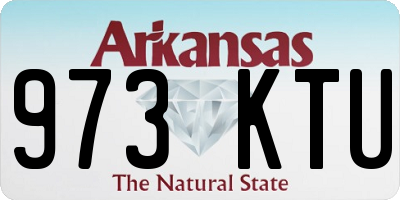 AR license plate 973KTU