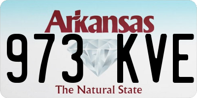 AR license plate 973KVE