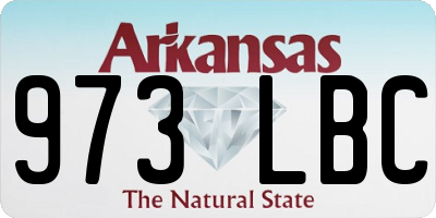 AR license plate 973LBC