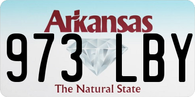 AR license plate 973LBY