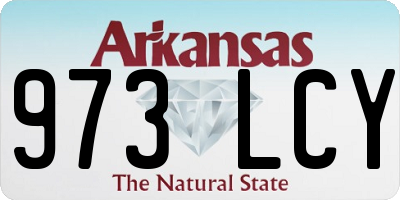 AR license plate 973LCY