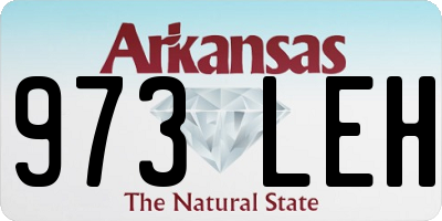 AR license plate 973LEH
