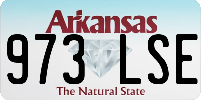 AR license plate 973LSE