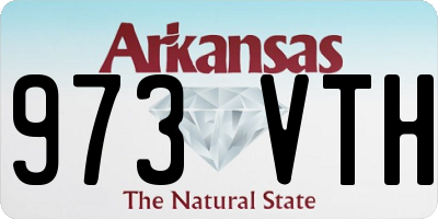 AR license plate 973VTH