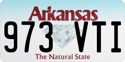 AR license plate 973VTI
