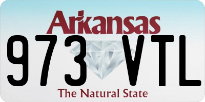 AR license plate 973VTL