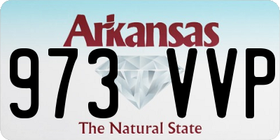 AR license plate 973VVP