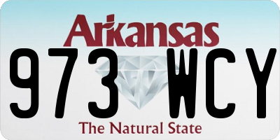 AR license plate 973WCY