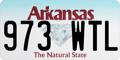 AR license plate 973WTL