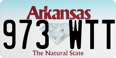 AR license plate 973WTT