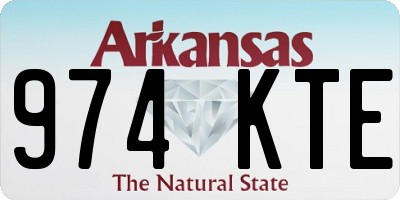 AR license plate 974KTE