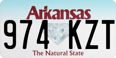 AR license plate 974KZT