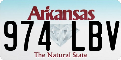 AR license plate 974LBV