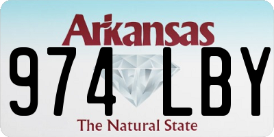 AR license plate 974LBY