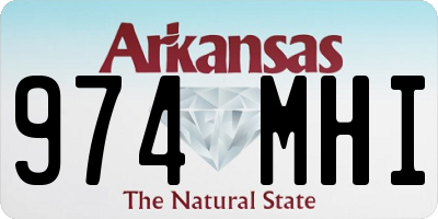 AR license plate 974MHI