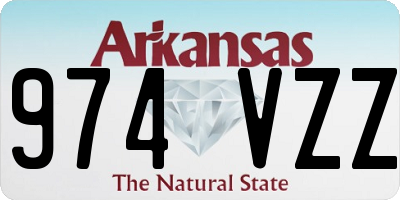 AR license plate 974VZZ