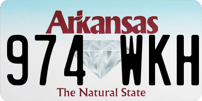AR license plate 974WKH