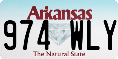 AR license plate 974WLY
