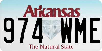 AR license plate 974WME