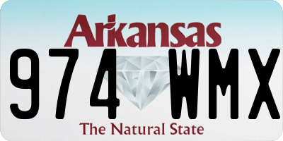 AR license plate 974WMX