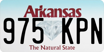 AR license plate 975KPN