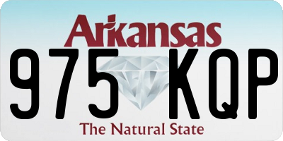 AR license plate 975KQP