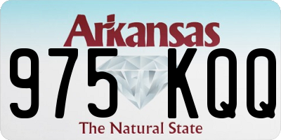 AR license plate 975KQQ