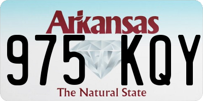 AR license plate 975KQY