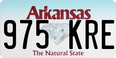 AR license plate 975KRE