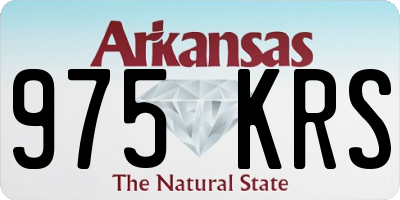 AR license plate 975KRS