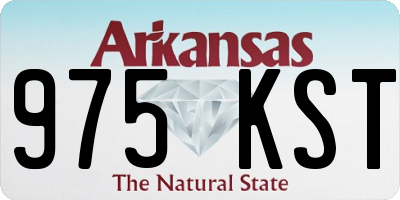 AR license plate 975KST