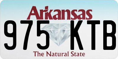 AR license plate 975KTB