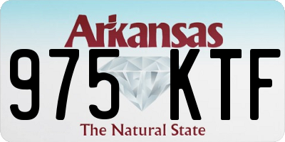 AR license plate 975KTF