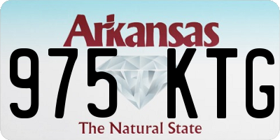 AR license plate 975KTG