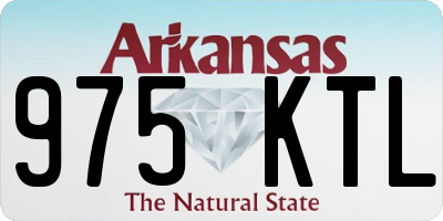 AR license plate 975KTL
