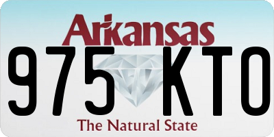 AR license plate 975KTO