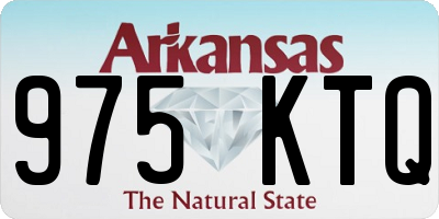 AR license plate 975KTQ