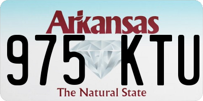 AR license plate 975KTU