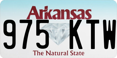 AR license plate 975KTW