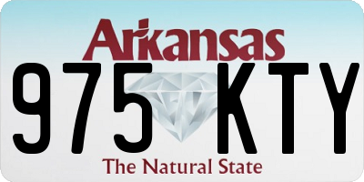 AR license plate 975KTY