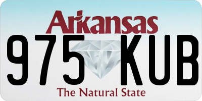 AR license plate 975KUB