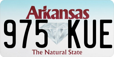 AR license plate 975KUE