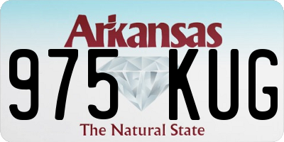 AR license plate 975KUG