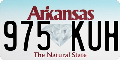 AR license plate 975KUH