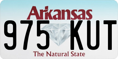 AR license plate 975KUT