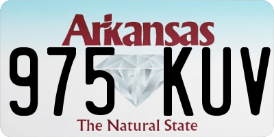 AR license plate 975KUV