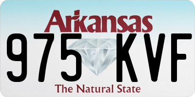 AR license plate 975KVF